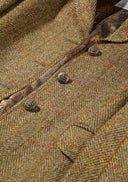 Claire Hacking Jacket Harris Tweed, mustard