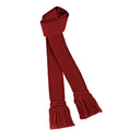 Pennine garters til jagtstrømper, merinould, deep red