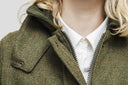 Hazelwood Ladies Country Jacket, derby tweed, mørk grøn