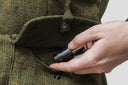 Hazelwood Ladies Country Jacket, derby tweed, mørk grøn