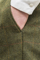 Breeks knickers knæbukser, derby tweed, mørk grøn