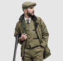 Barlaston Country Field Jacket, derby tweed, lys salvie