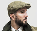 Country sixpence hat, derby tweed, lys salvie