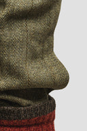 Breeks knickers knæbukser, derby tweed, lys salvie