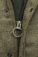 Barrington Country Waistcoat, derby tweed, vest, lys salvie