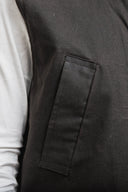 Winchester oilskinsvest, mørk brun