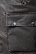 Winchester oilskinsvest, mørk brun