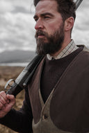 Kinloch lambswool tweed shooting vest