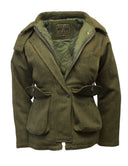 Hazelwood Ladies Country Jacket, derby tweed, mørk grøn