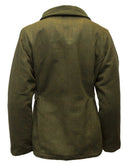 Hazelwood Ladies Country Jacket, derby tweed, mørk grøn