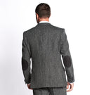 Patrick blazer, koksgrå herringbone, Harris Tweed