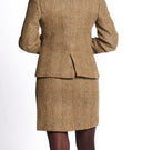Effie Skirt nederdel Harris Tweed, mustard herringbone