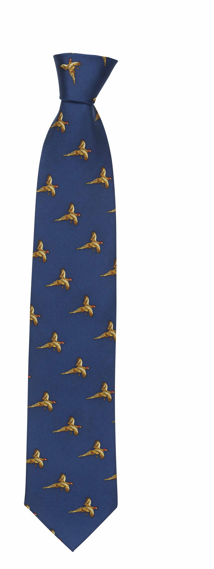 Hoggs of Fife silkeslips, navy pheasants