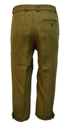 Breeks knæbukser (LANG udgave), derby tweed, lys salvie
