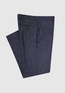 Nicholas herrebuks, navy marineblå, Yorkshire tweed