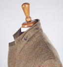 Callum Utility Jacket Harris Tweed, mustard herringbone