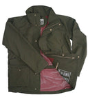 Culloden Waterproof regnjakke, mørk oliven
