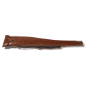 Malton Shotgun Slip zip/flap, saddellæder, chestnut