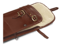 Malton Shotgun Slip zip/flap, saddellæder, chestnut