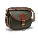 CROOTS Rosedale Cartridge Bag, kanvas, dark loden/london tan