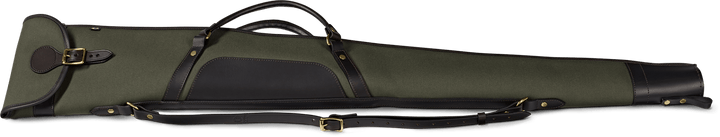 CROOTS Rosedale Shotgun Slip, håndtag, kanvas, dark loden/dark tan