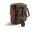 CROOTS Vintage Flight Bag, kanvas, oliven