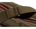 CROOTS Vintage Flight Bag, kanvas, oliven
