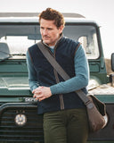 Stenton Marineblå Fleece Gilet vest
