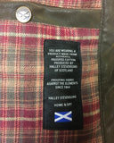 Caledonia Waterproof Wax Jacket, oilskinsjakke deluxe, grøn
