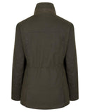 Caledonia Ladies Waterproof Wax Jacket, oilskinsjakke deluxe, olivengrøn