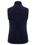 Stenton Ladies Marineblå Fleece Gilet vest