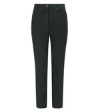 Catrine Ladies Stretch moleskin jeans dame, skovgrøn