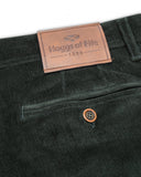 Cairnie Mens, fløjlsbukser, racing green grøn m. stretch