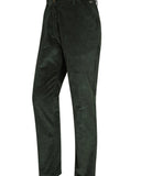 Cairnie Mens, fløjlsbukser, racing green grøn m. stretch