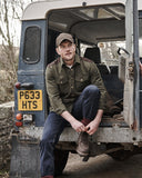 Dunvegan Flanel Shirt skjorte m. skulderforstærkninger