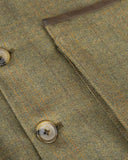 Kinloch lambswool tweed shooting vest