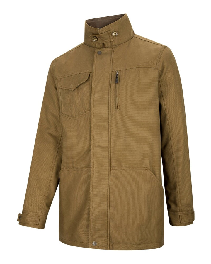 Stewarton Canvas Coat fritidsjakke med ternet for