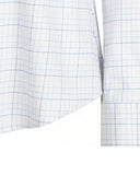 Callie Ladies Twill Check Shirt skjorte, blå/pink tern