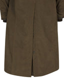 Struther Ladies Long Riding Coat ridefrakke, brungrøn