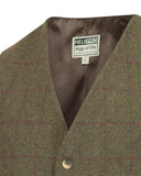 Tummel tweed formal waistcoat vest