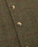 Tummel tweed formal waistcoat vest