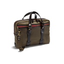 CROOTS Vintage Laptop Bag, kanvas, olivengrøn