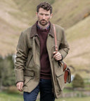 Kinloch Field Coat lambswool tweed jakke