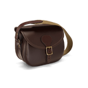 CROOTS Byland Cartridge Bag, læder, oxblood