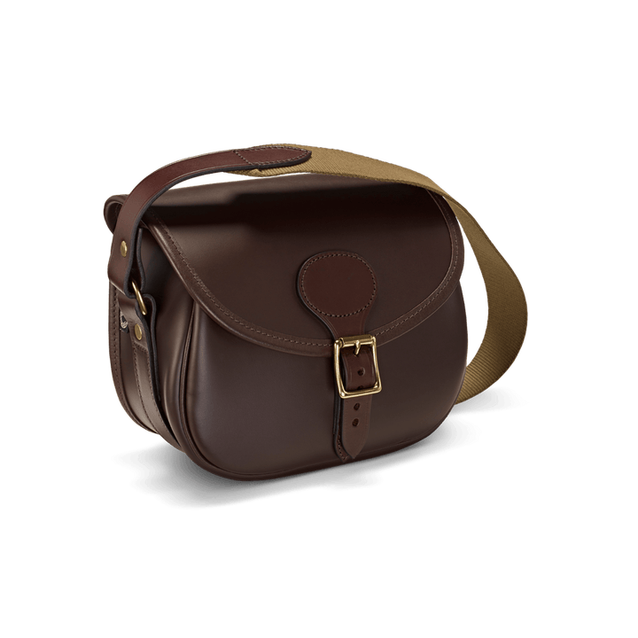 CROOTS Byland Cartridge Bag, læder, oxblood