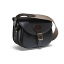 CROOTS Byland Cartridge Bag, læder, dark havana