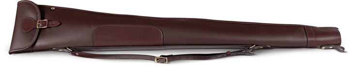 CROOTS Byland Shotgun Slip zip/flap, læder, oxblood