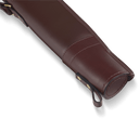 CROOTS Byland Shotgun Slip zip/flap, læder, oxblood