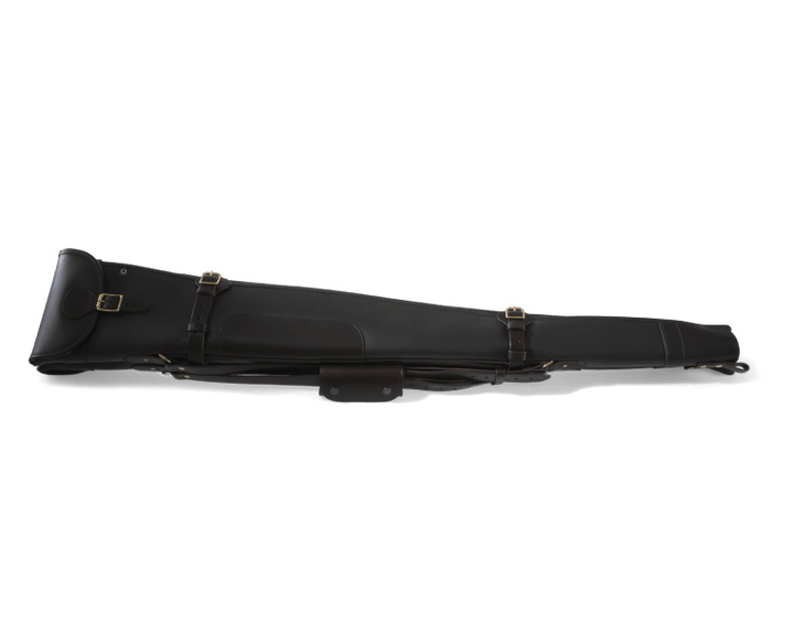 CROOTS Byland Double Shotgun Slip, læder, dark havana