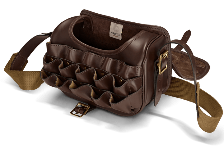 CROOTS Byland Loaders Bag, læder, oxblood